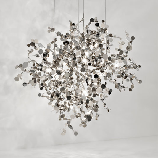 Silver Italian Designer Pendant Light