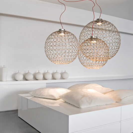 Silver Metal Ball Light Silver Metal Ball Light