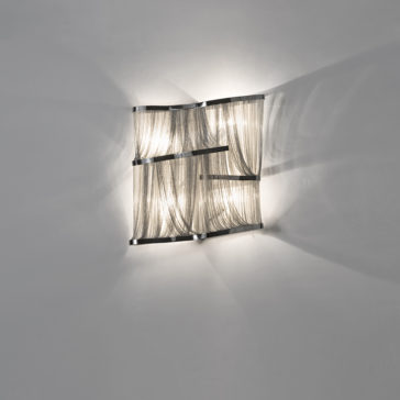 Luxury Silver Wall Light