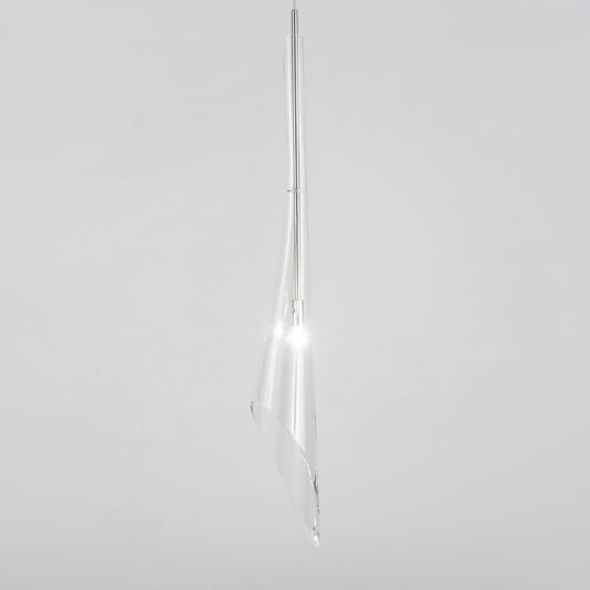 Single Lead Crystal Glass Pendant