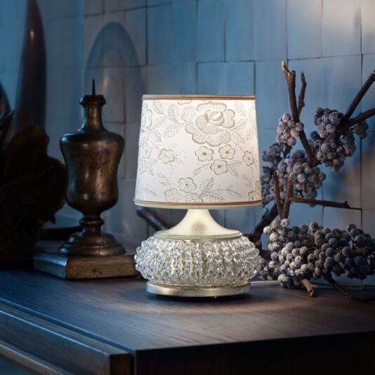 Small Glamorous Crystal Table Lamp