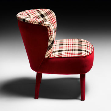 Velvet Designer Occasional Chair Velvet Designer Occasional Chair