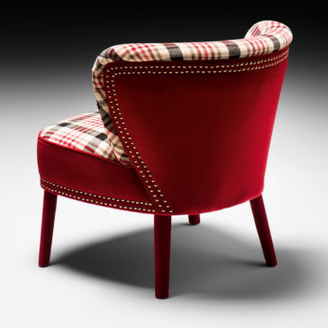 Velvet Designer Occasional Chair Velvet Designer Occasional Chair