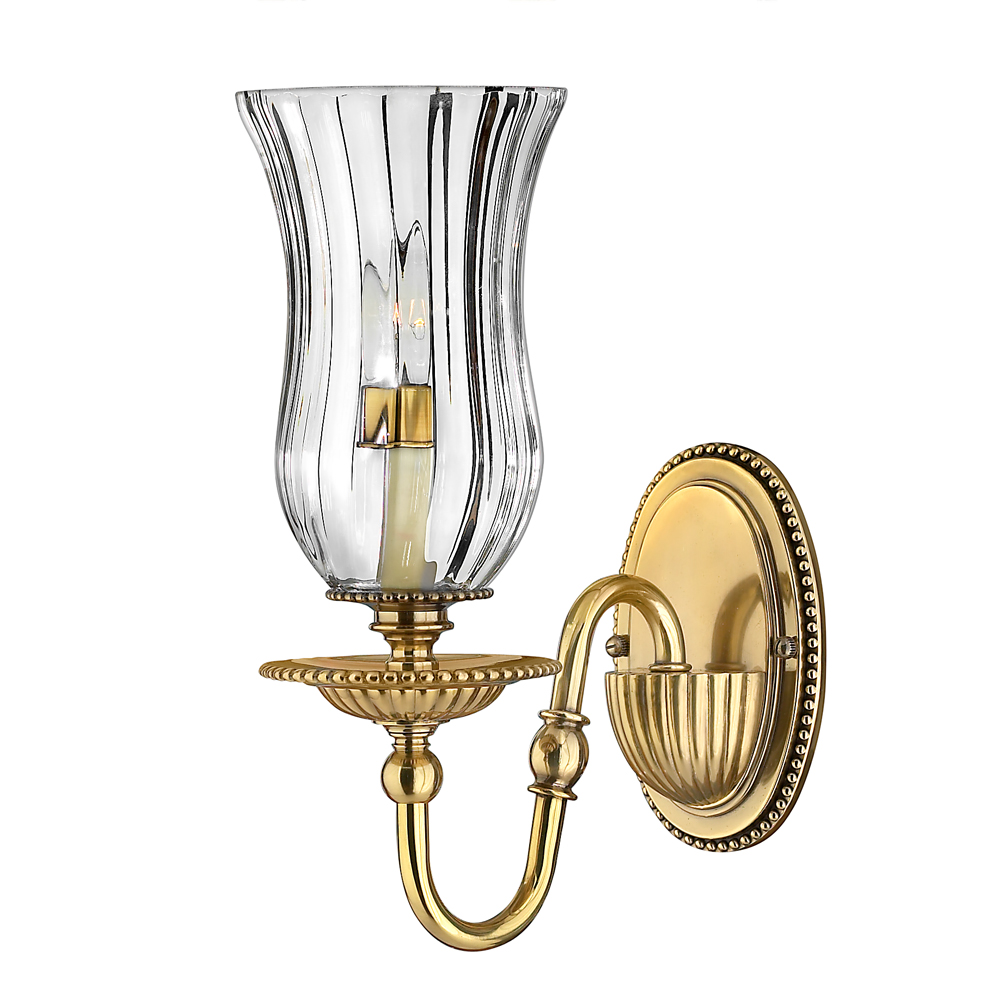 Classic Traditional Solid Brass Wall Light