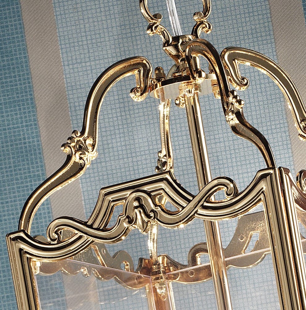 Classic Gold Plated Italian Lantern Classic Gold Plated Italian Lantern