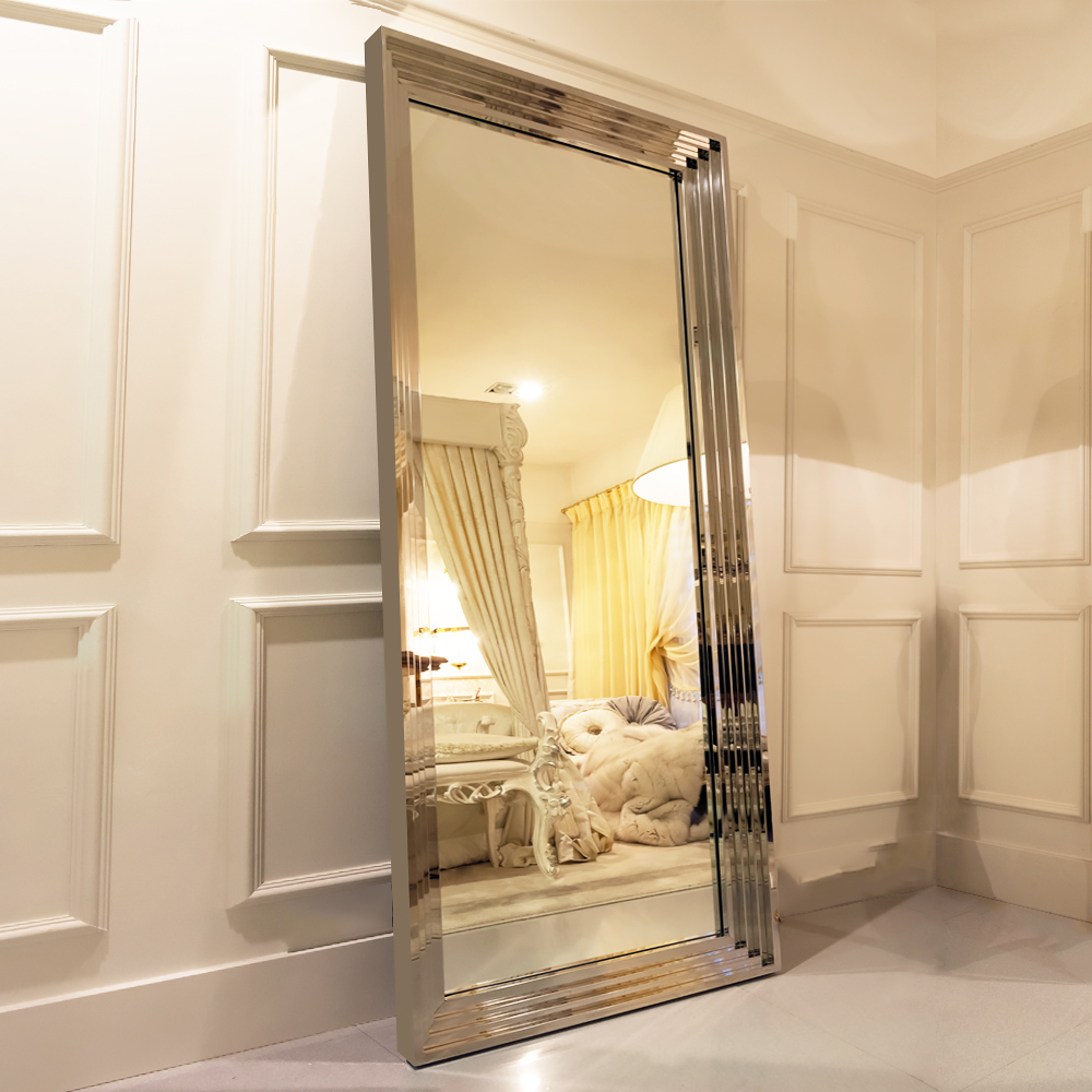 Contemporary Designer Art Deco Inspired Large Mirror