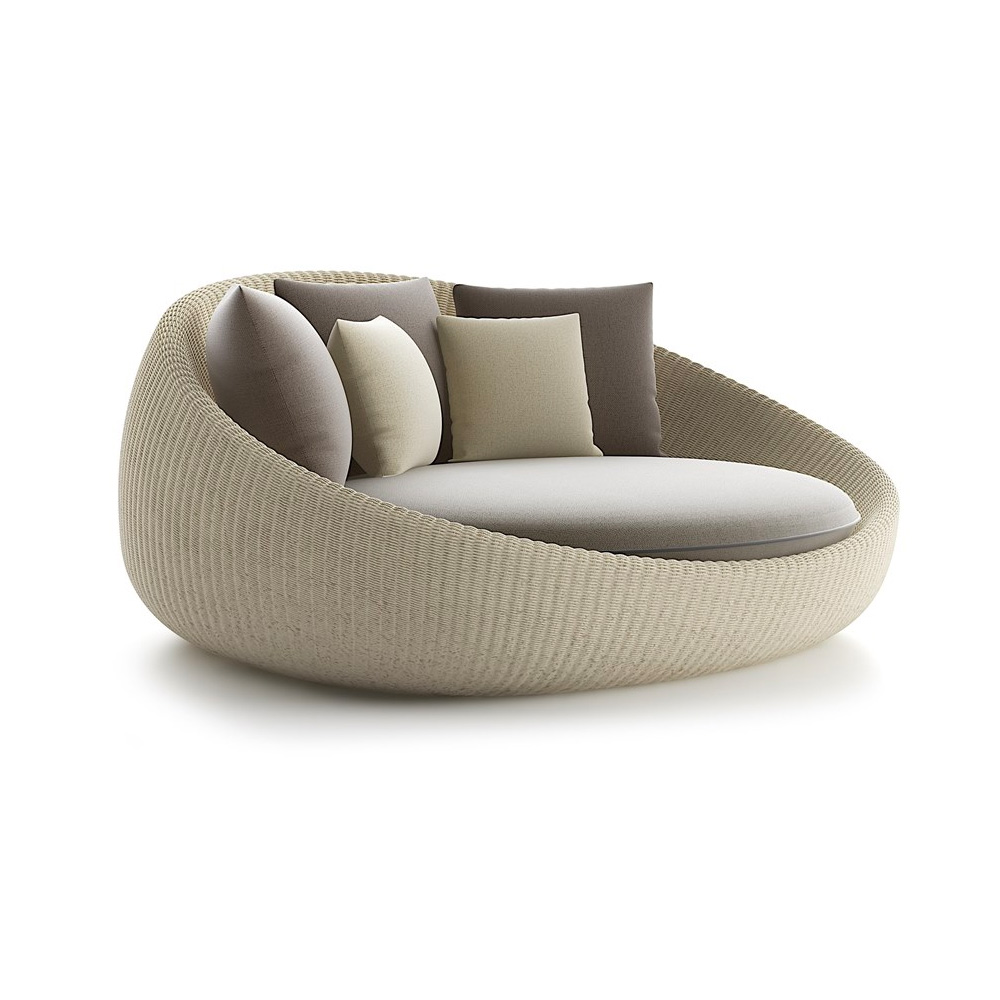 Contemporary Designer Curved Garden Day Bed