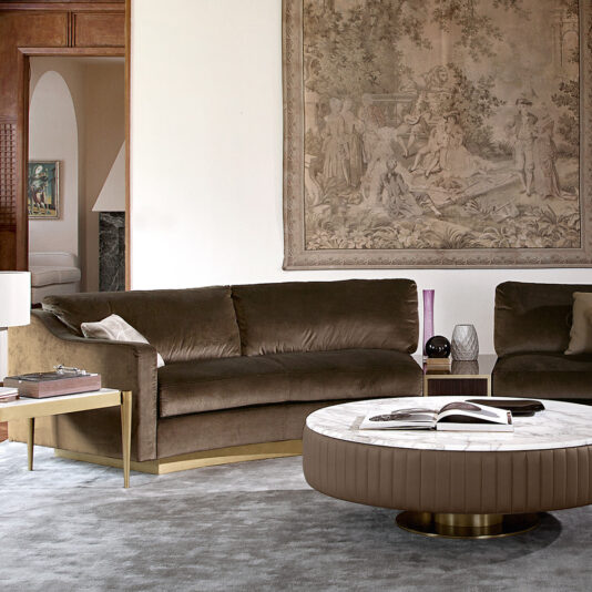 Contemporary Designer Curved Italian Modular Sofa Contemporary Designer Curved Italian Modular Sofa