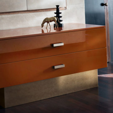 Contemporary Designer Italian Lacquered Chest Of Drawers Contemporary Designer Italian Lacquered Chest Of Drawers