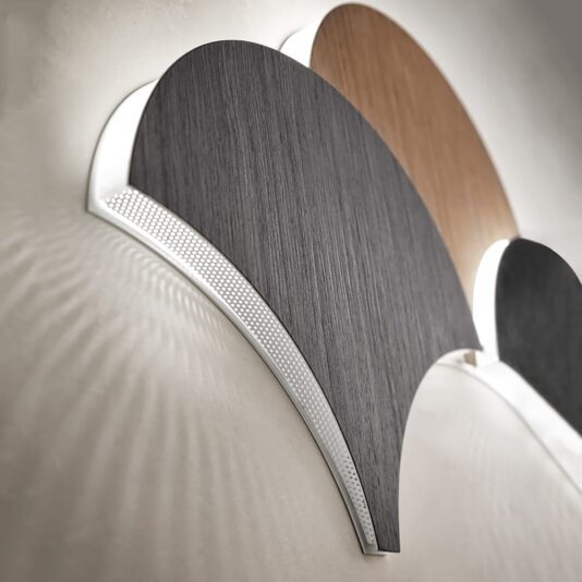 Exclusive Contemporary Wall Light Installation