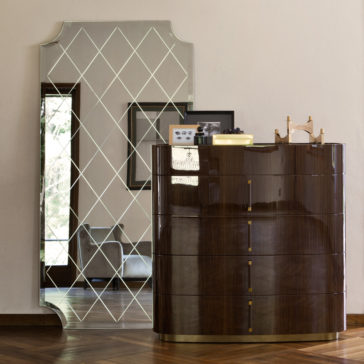 Contemporary Large Floor Standing Engraved Mirror Contemporary Large Floor Standing Engraved Mirror