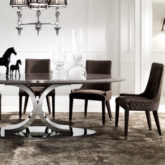 Contemporary Oval Dining Set Contemporary Oval Dining Set
