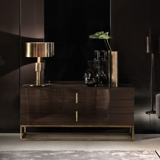 Contemporary Walnut Veneered Designer Italian Chest Of Drawers Contemporary Walnut Veneered Designer Italian Chest Of Drawers