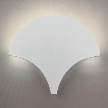 Contemporary White Wall Light Contemporary White Wall Light