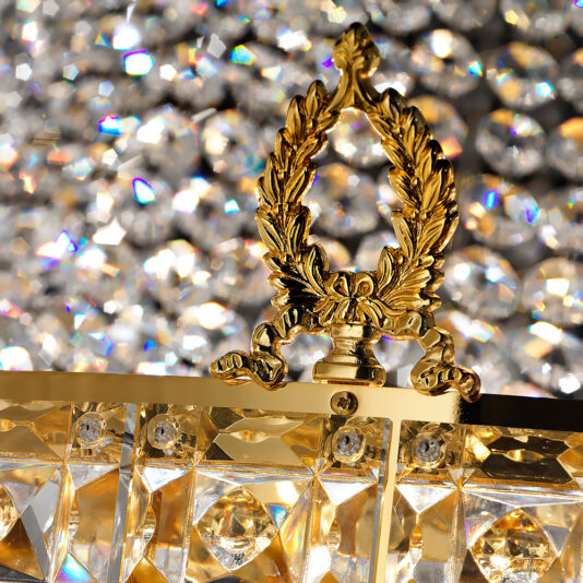 Large Empire Style Crystal Chandelier Empire Style Crystal Basket Chandelier