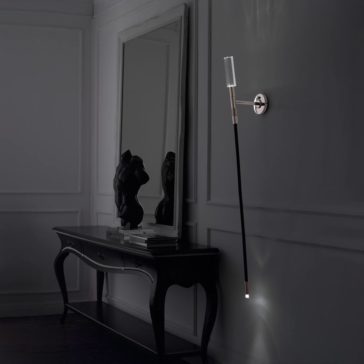 Exclusive Contemporary Single Black Rubber Wall Light Exclusive Contemporary Single Black Rubber Wall Light