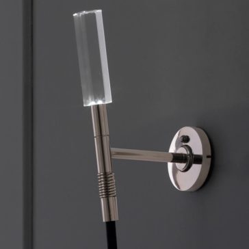 Exclusive Contemporary Single Black Rubber Wall Light Exclusive Contemporary Single Black Rubber Wall Light