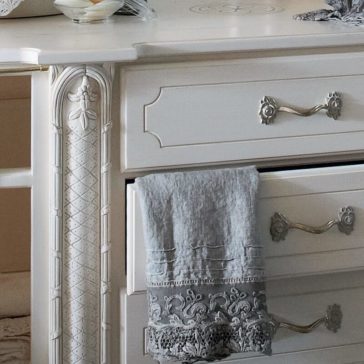 Exclusive Italian 4 Drawer Bathroom Cabinet