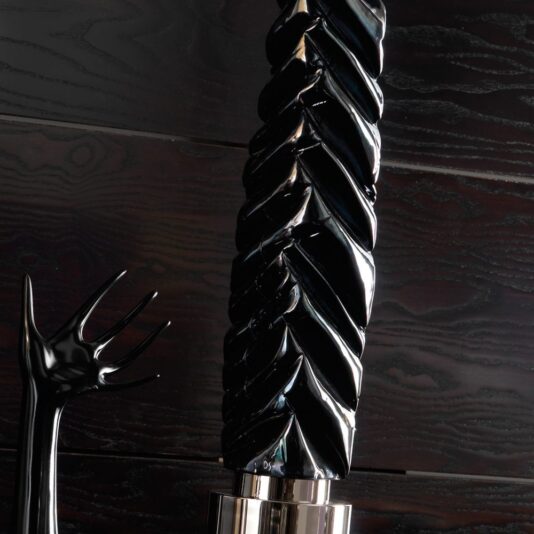 Exclusive Italian Snakeskin Table Lamp