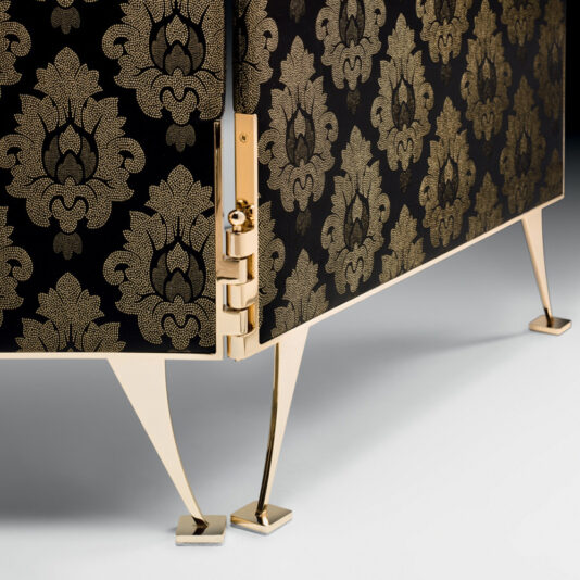 Gold Italian Designer Dressing Screen