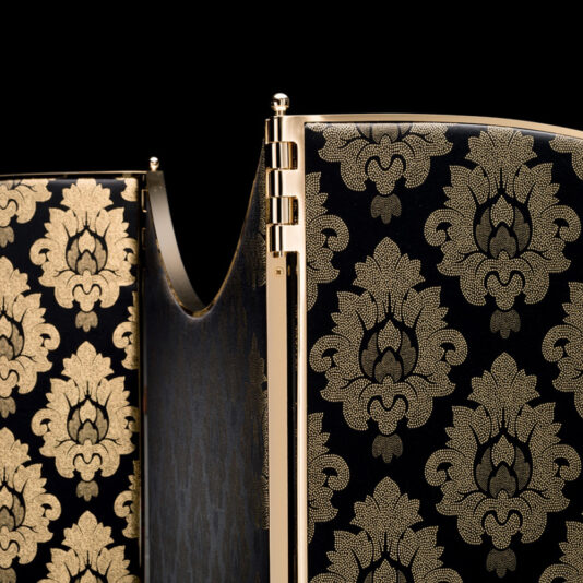 Gold Italian Designer Dressing Screen