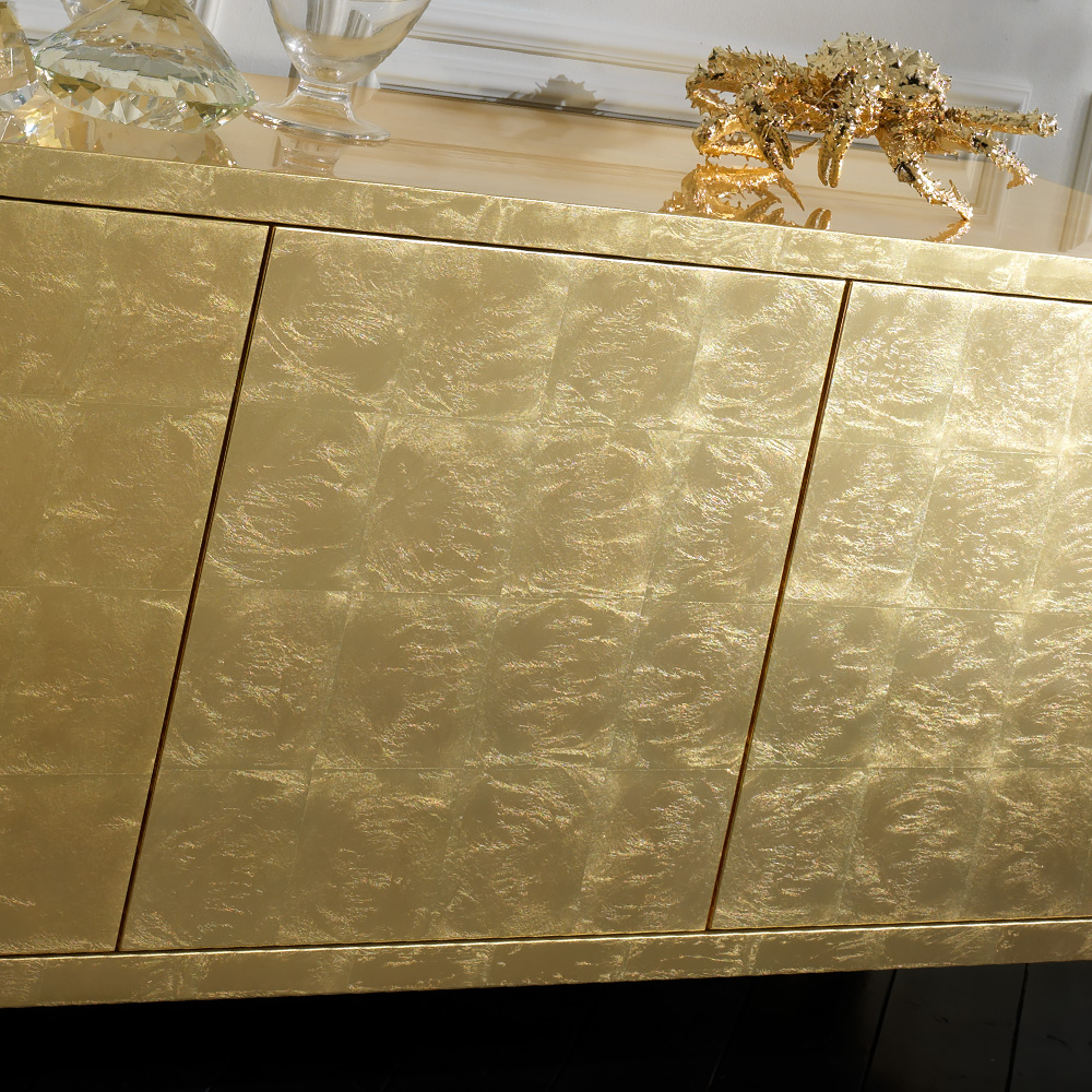 Gold Leaf Buffet Sideboard