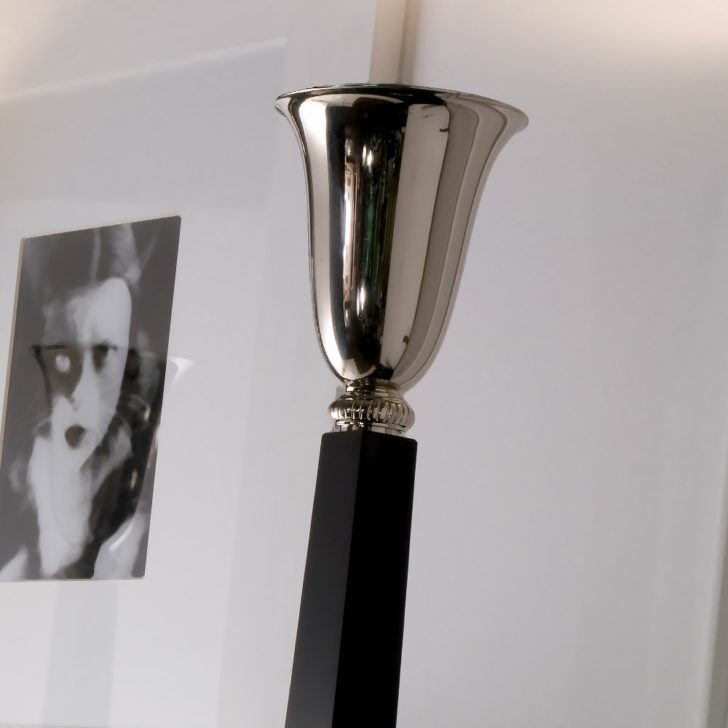 High End Contemporary Italian Black Table Lamp