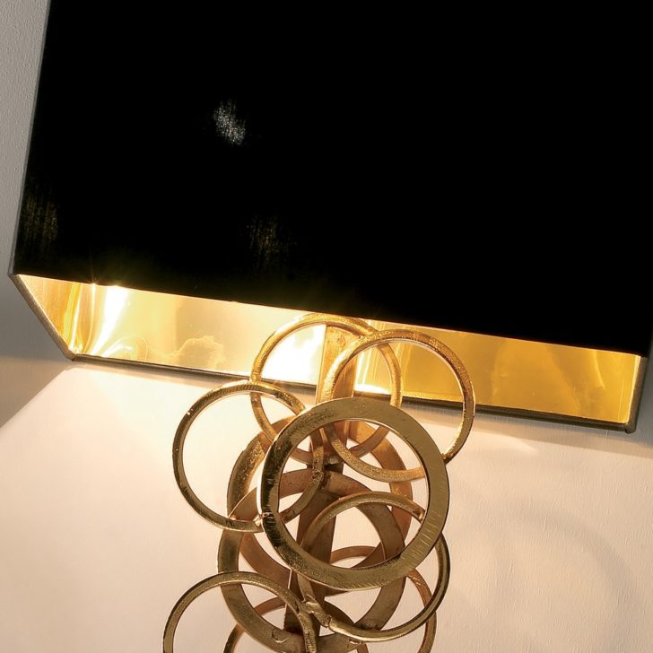 High End Contemporary Italian Gold Lamp