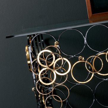 High End Hand Crafted Contemporary Italian Console Table