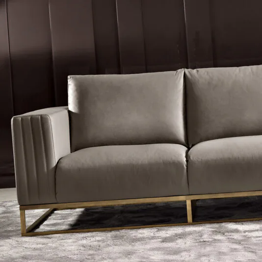 High End Luxury Leather Contemporary Designer Sofa High End Luxury Leather Contemporary Designer Sofa