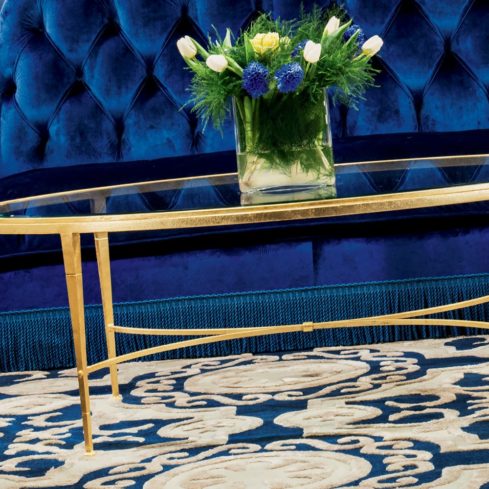 High End Modern Gold Plated Coffee Table - Juliettes Interiors