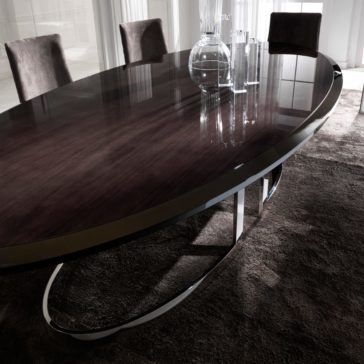 modern oval set frame