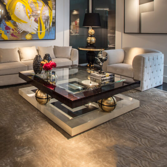 High End Square Ebony Coffee Table High End Square Ebony Coffee Table