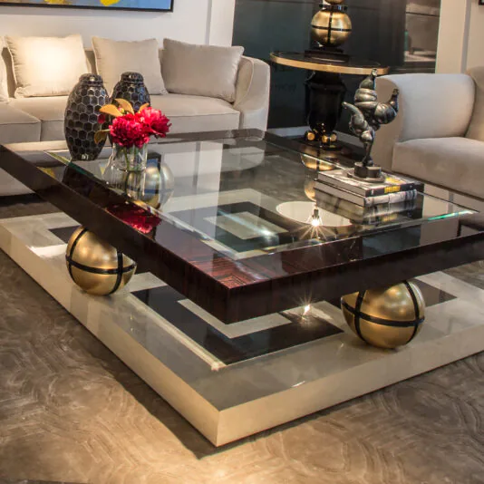 High End Square Ebony Coffee Table High End Square Ebony Coffee Table