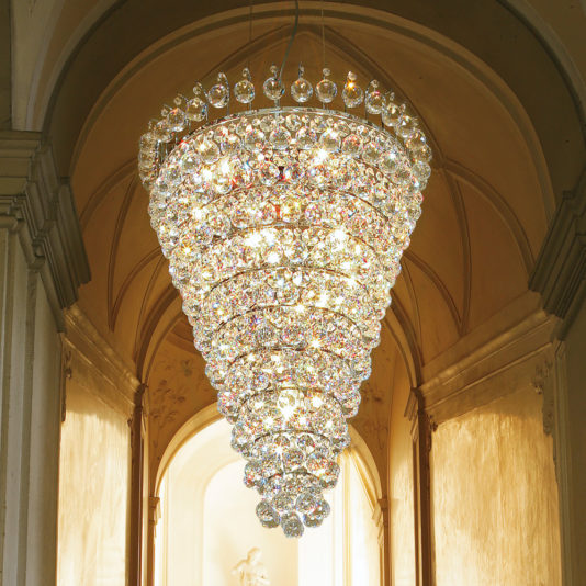 Large Exclusive Luxury Crystal Chandelier
