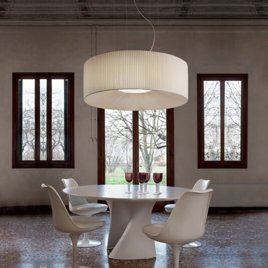 Large Modern Round Ivory Ceiling Light Large Modern Round Ivory Ceiling Light