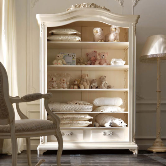 Luxurious Italian Designer Shelves With Drawers