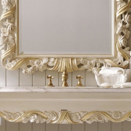 Luxurious Italian Ivory And Gold Bathroom Basin Luxurious Italian Ivory And Gold Bathroom Basin