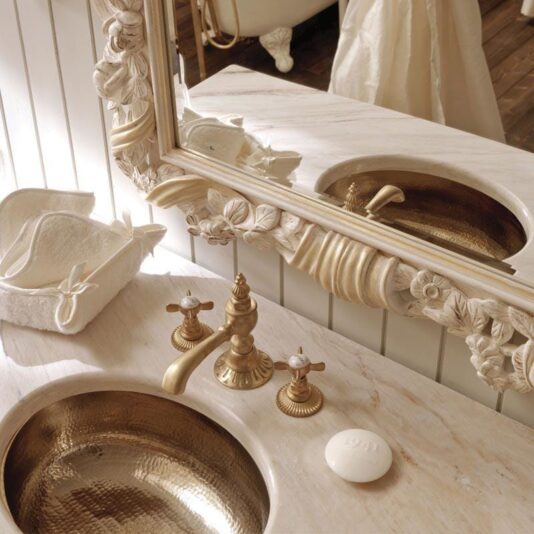 Luxurious Italian Ivory And Gold Bathroom Basin Luxurious Italian Ivory And Gold Bathroom Basin