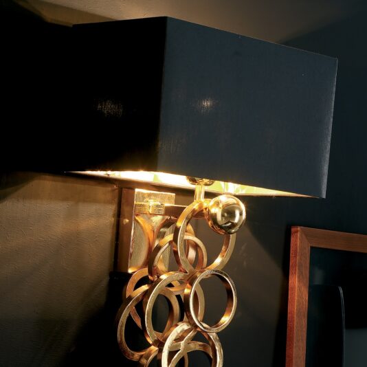 Luxury Contemporary Italian Gold Wall Lamp