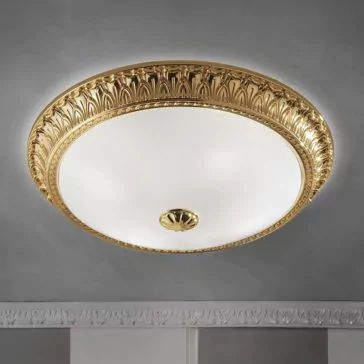 Luxury Gold Plated Flush Ceiling Light Luxury Gold Plated Flush Ceiling Light