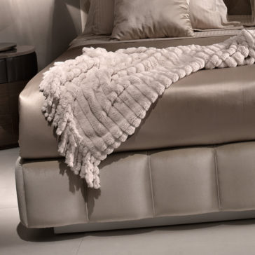 Luxury Italian Designer Velvet Upholstered Bed Luxury Italian Designer Velvet Upholstered Bed