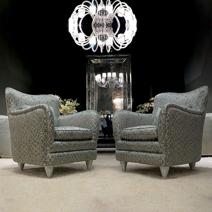 Luxury Italian Lounge Armchair