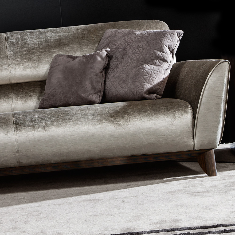 Luxury Modern Velvet Italian Designer Sofa