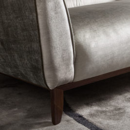 Luxury Modern Velvet Italian Designer Sofa