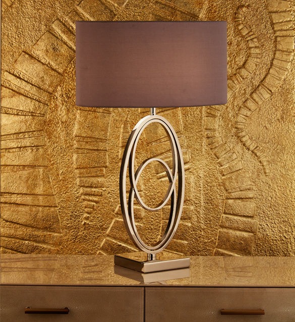 Luxury Oval Ring Table Lamp
