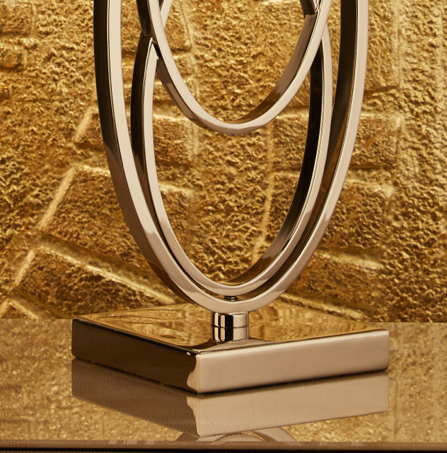 Luxury Oval Ring Table Lamp