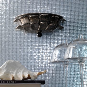 Luxury Platinum Plated Classic Italian Wall Light Luxury Platinum Plated Classic Italian Wall Light