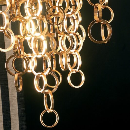 Modern Italian Black And Gold Chandelier Modern Italian Black And Gold Chandelier