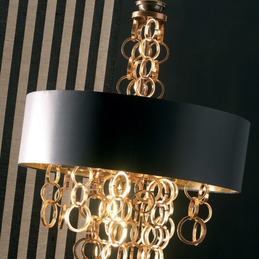 Modern Italian Black And Gold Chandelier Modern Italian Black And Gold Chandelier